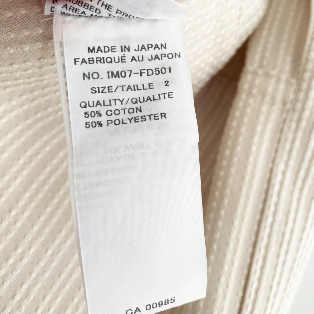 Issey Miyake Sashiko Wrap Kimono Jacket size "2" - one size only (fits M-XL) - Picture 13 of 15